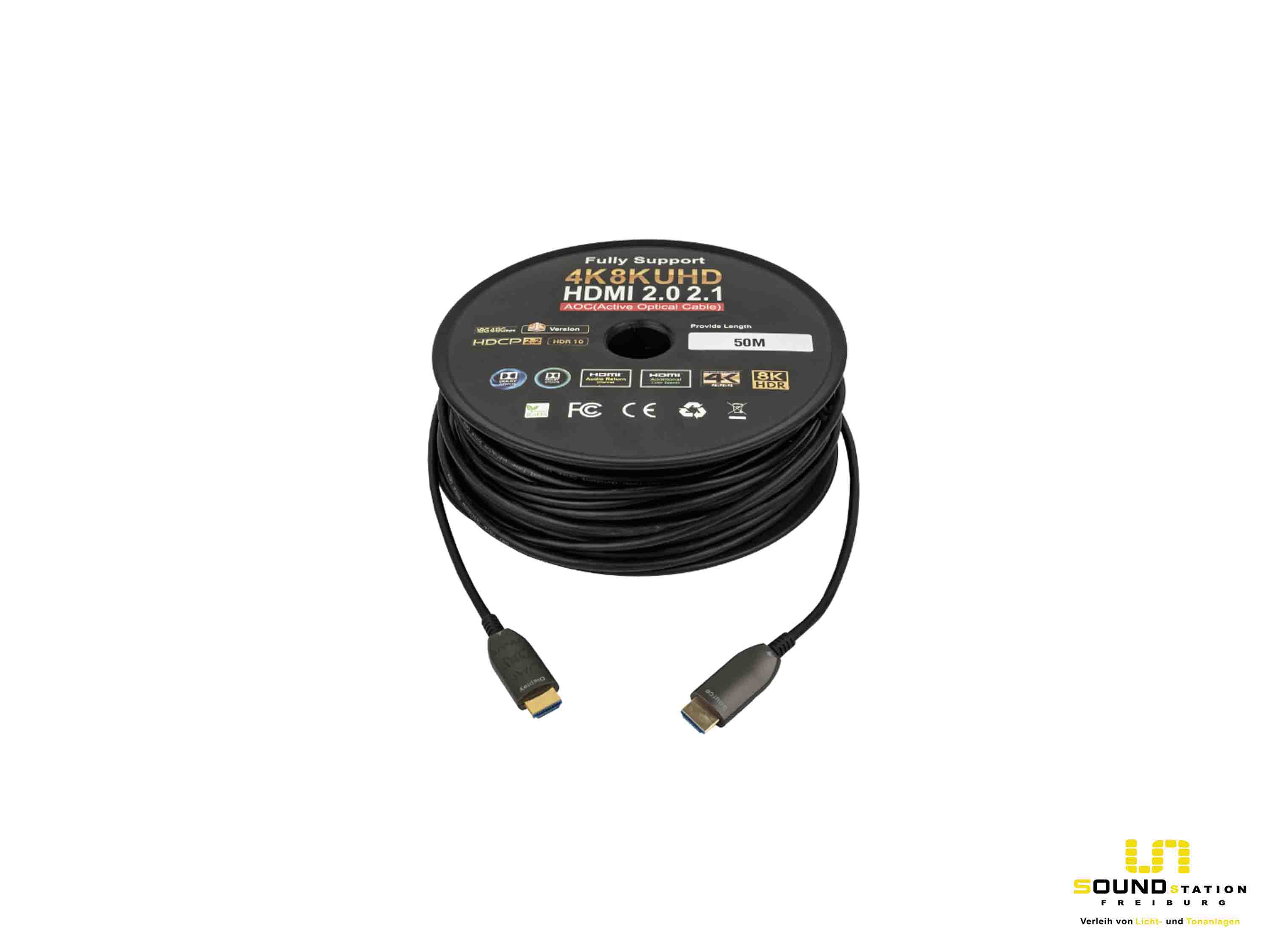 HDMI Glasfaser Kabel 50m