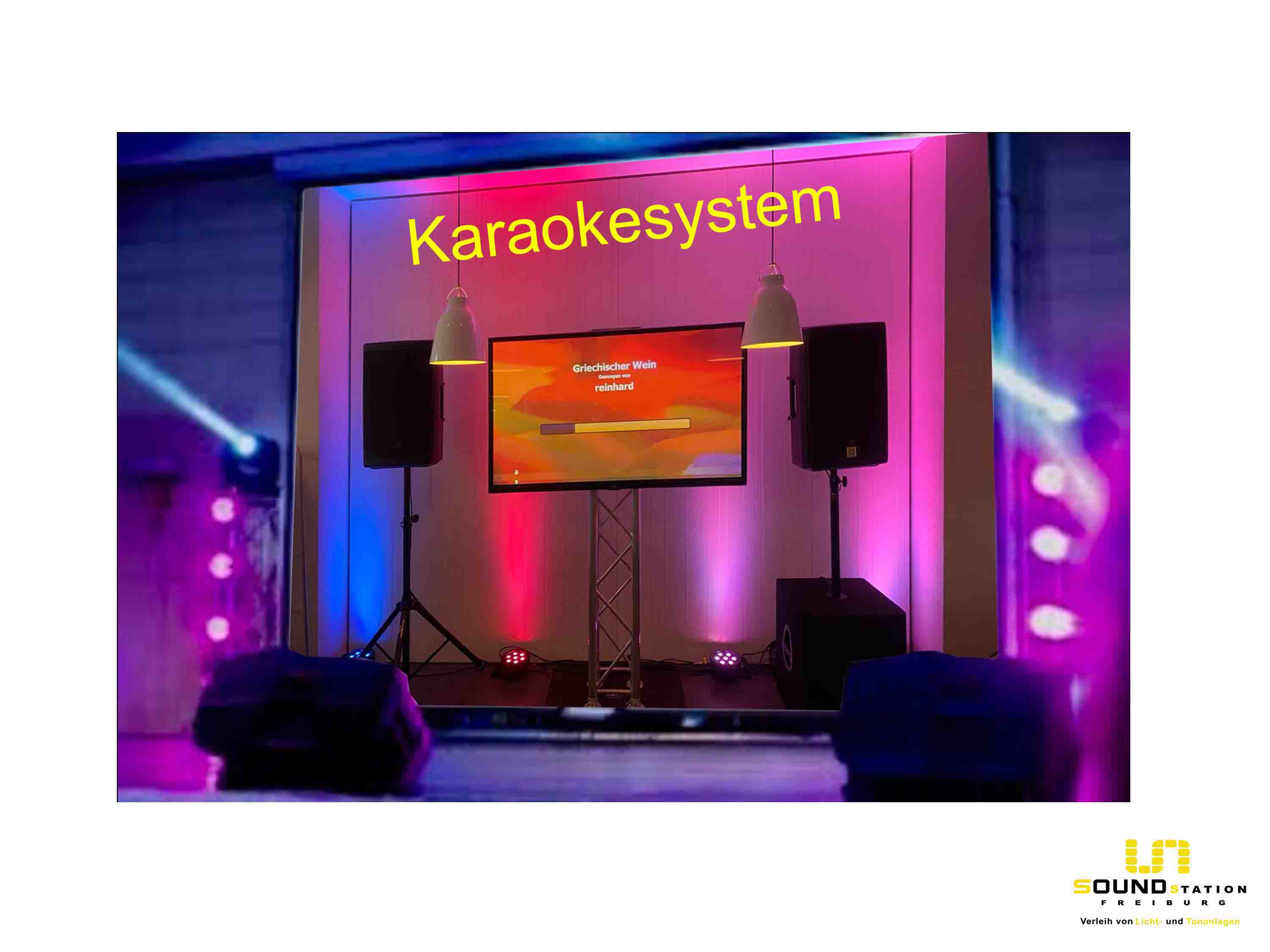 Karaokeanlage Party